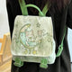 Green Moon Kitty Backpack