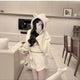 Hooded Teddy Bear Pajama Set