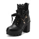 Pretty Pink Ankle Boots