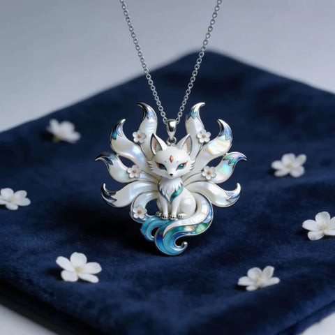 Kawaii Kitsune Detailed Necklace