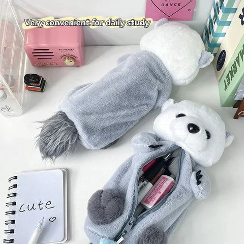 Kawaii Plush Otter Pal Pencil Case
