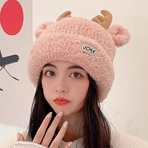 Deer Antler Beanies