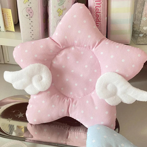 Pastel Star Angel Coaster