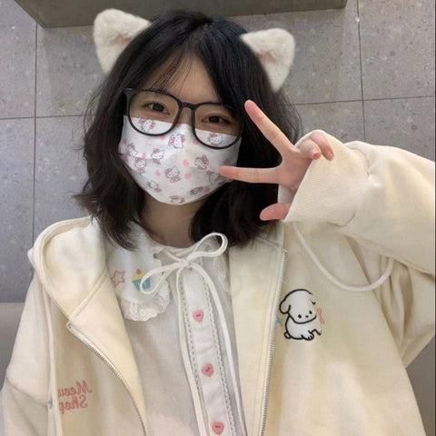 Fleece Zip Up Hoodie