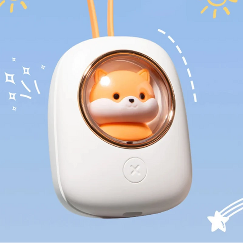 Kawaii Shiba Inu Neck Fan