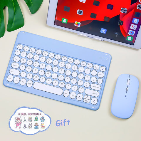 Pastel Wireless iPad Keyboard & Mouse