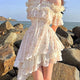 Sweet Floral Off-Shoulder Dress