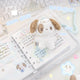 Plush Sleepy Puppy & Cat Notebook