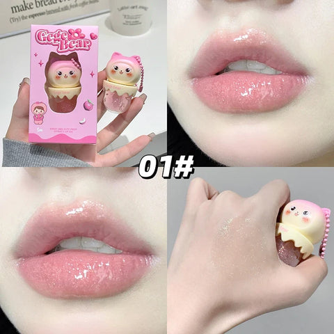 Gege Bear Cat Ice Cream Lip Oil