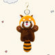 Red Panda Plushie Pendant Keychain