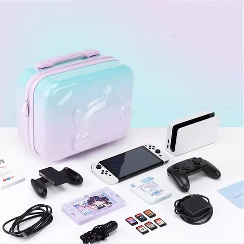 Secure Neko Storage Case for Nintendo Switch