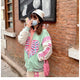 Pastel Skeleton Heart Jacket