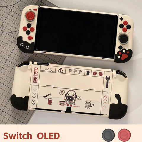 Cute Kitty Kats Many Adventures Nintendo Switch Case NS2/OLED