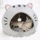 Cute Cat Shaped Cat Bed