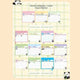 Kawaii Panda 2026 Desk Calendar