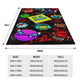 Gaming Meme Blankets – Lightweight Velvet Throw Blanket for Geometry Dash Merch