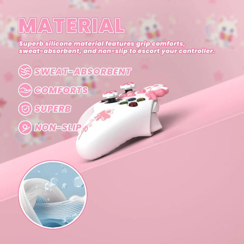 PlayVital Kawaii Cat Xbox Controller Cover