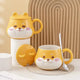 Shiba Inu Mug With Lid