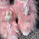 Harajuku Furry Bunny Leg Warmers