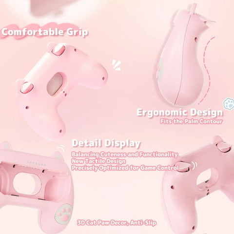 Neko Pawsome Controller Shells NS/OLED