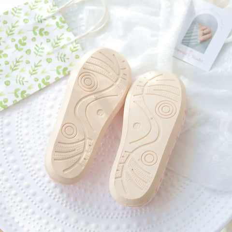 Lovely Polka Dot Slipper Shoes
