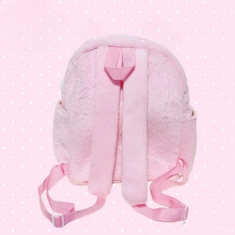 Kawaii Sweet Bunny Plush Backpack