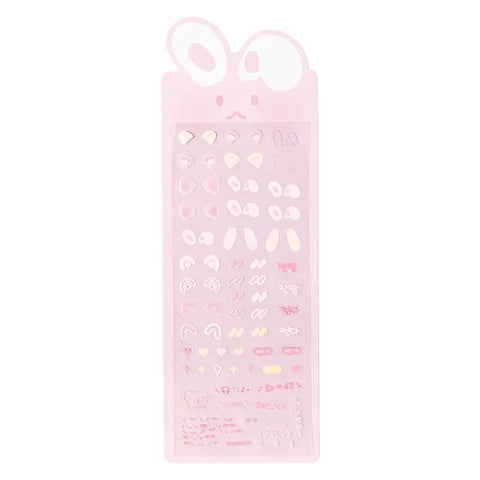 Cute Bunny Photo Card Stickers