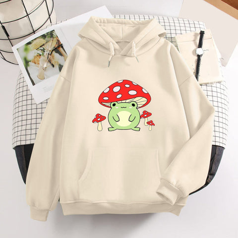 Mushroom Frog Hoodie