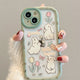 Tulip Bunnies iPhone Case