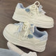 Hiding Neko Pastel Platform Sneakers