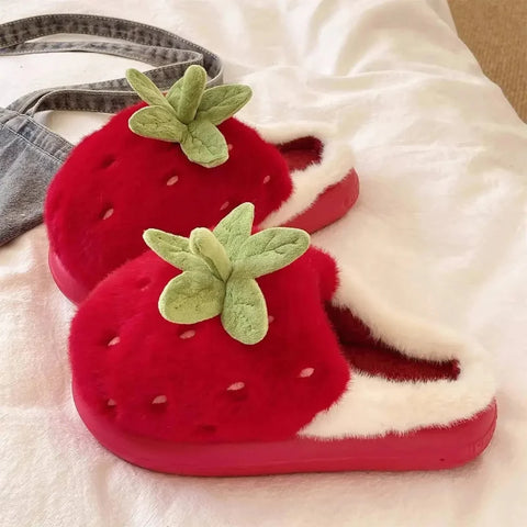Strawberry Slippers
