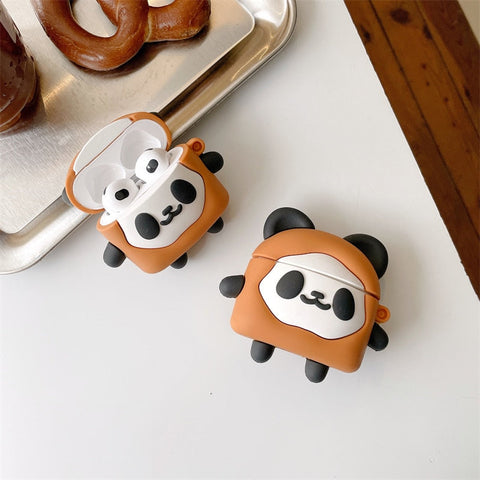 Panda Bread AirPods Case
