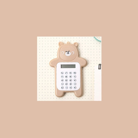 Mini Bear Digital Calculator