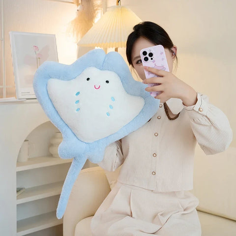 Kawaii Manta Ray Plushie