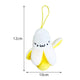 Plush Banana Pendant