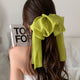 Large Chiffon Barrette Bow