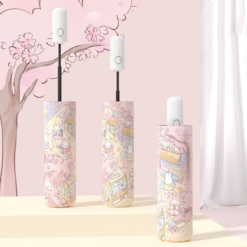 Sakura Town Bunny Umbrella