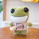 Adventure Frog Plushies