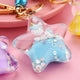Sparkle Star Moving Liquid Keychain