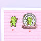 Happy Frog Enamel Pins