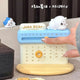 Kawaii Lazy Bear Desk Calendar