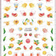 Nail Art Fruit Decals