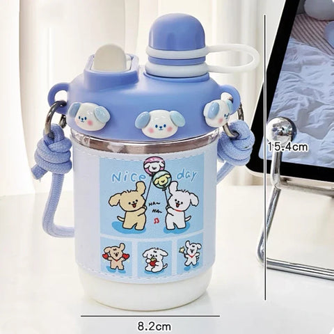 Kawaii Animal Cuties Water Bottle