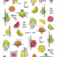 Nail Art Fruit Decals