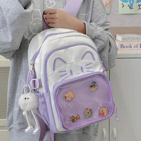 Pretty Neko School Ita Backpack
