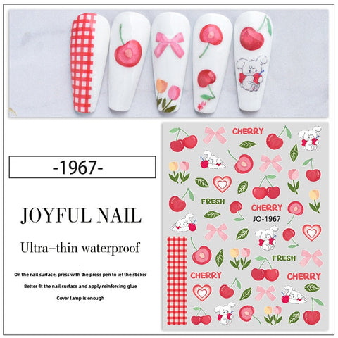 Nail Art Fruit Decals