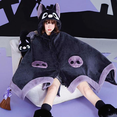 Plush Bat Cloak
