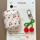 Cute Cherry Print AirPods Case