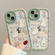 Tulip Bunnies iPhone Case