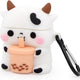 Boba Tea Cow AirPods Case